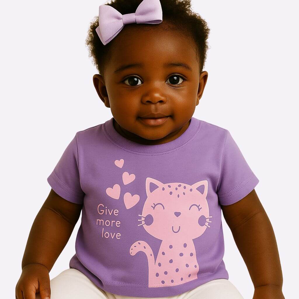 T-shirts en Coton Bio Imprimés pour Bébé Blukids – Image 7