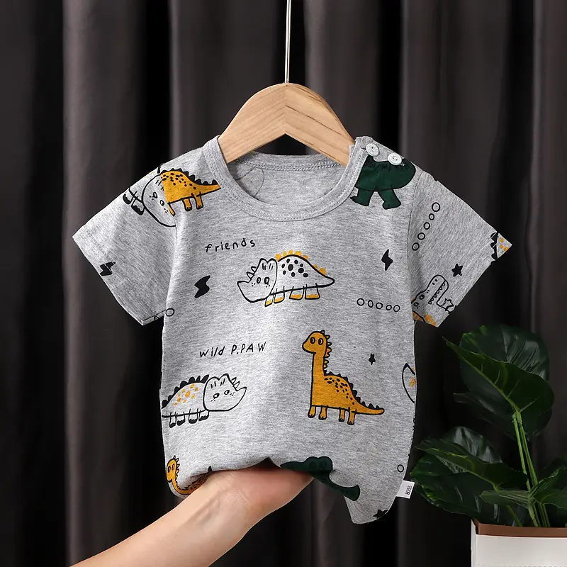 T-shirt bébé 100 % coton – Confort et style pour fille & garçon | NounaBaby Dakar – Image 4