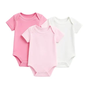 Lot de 3 Body Bébé 100% Coton – Confort, Douceur et Praticité à Dakar