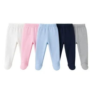 Pantalon Bébé Avec Pieds – 100% Coton Peigné | Boutique à Dakar