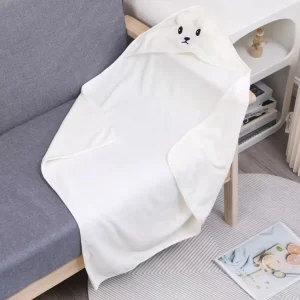Serviette de bain à capuche bébé ultra douce – Confort & tendresse | Dakar