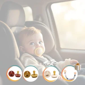 🍼 DouceSuccion™ – Tétine caoutchouc biberon + attache tétine originale