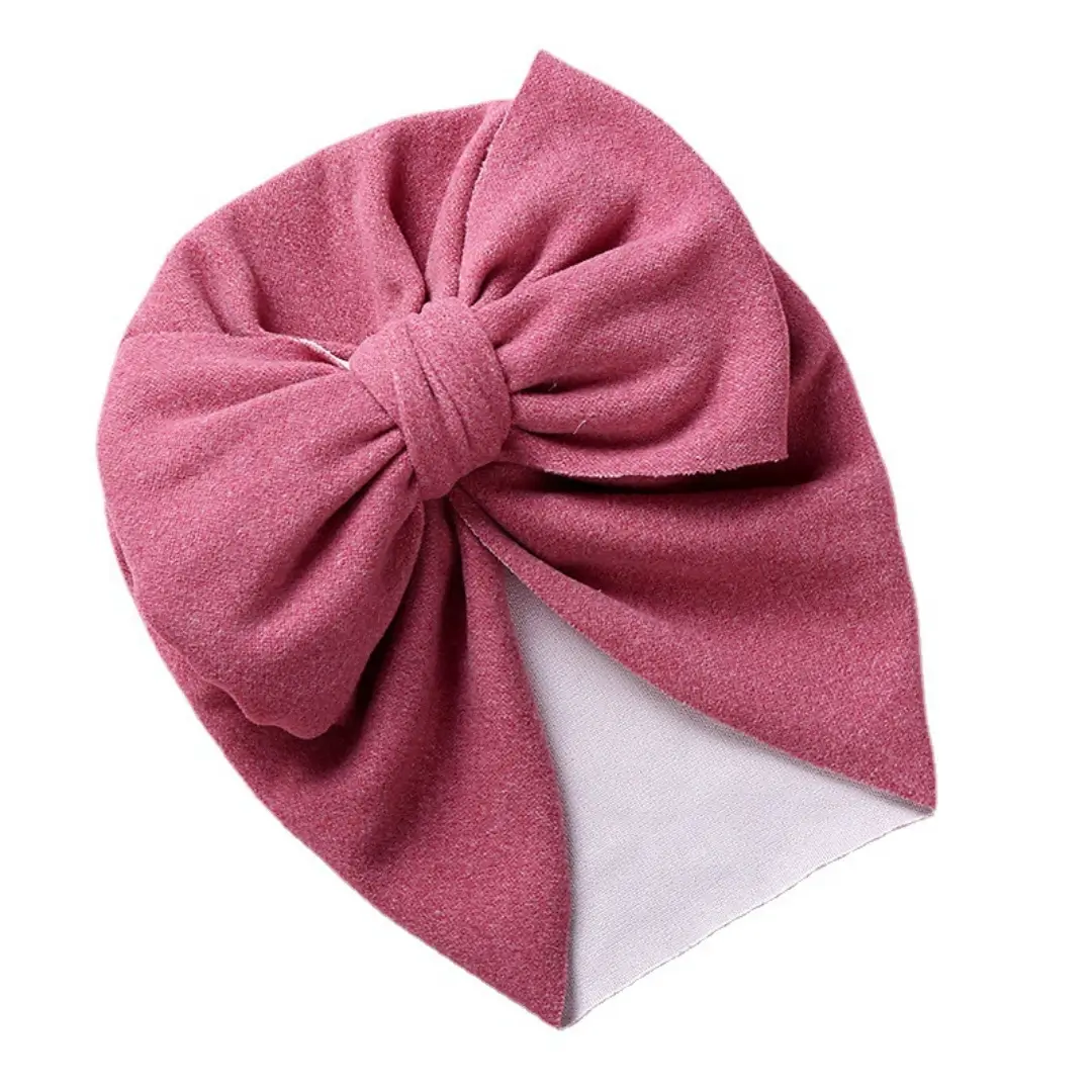 Turban Bébé avec Nœud – Élégance et Douceur pour les Premières Sorties – Image 3