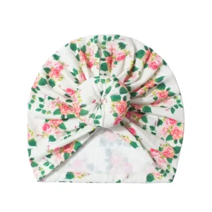 Turban Bébé Bohème à Fleurs – Élégance, Fraîcheur et Douceur pour votre Petite Princesse