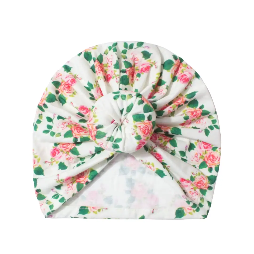 Turban Bébé Bohème à Fleurs – Élégance, Fraîcheur et Douceur pour votre Petite Princesse